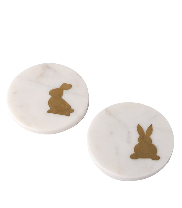 Bunny Coasters - Set of 2