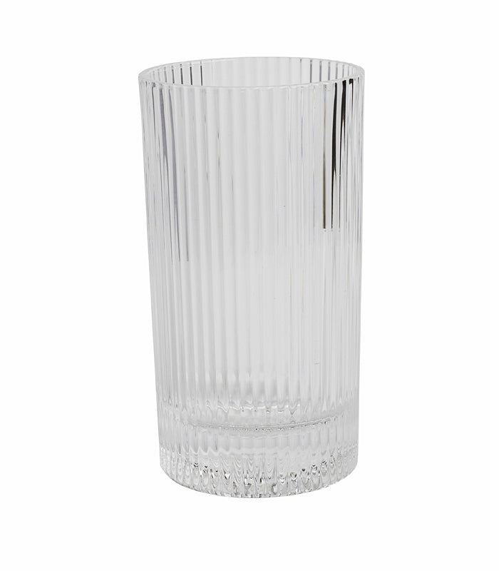 Combler ribbed Tall glasses - Set of 4