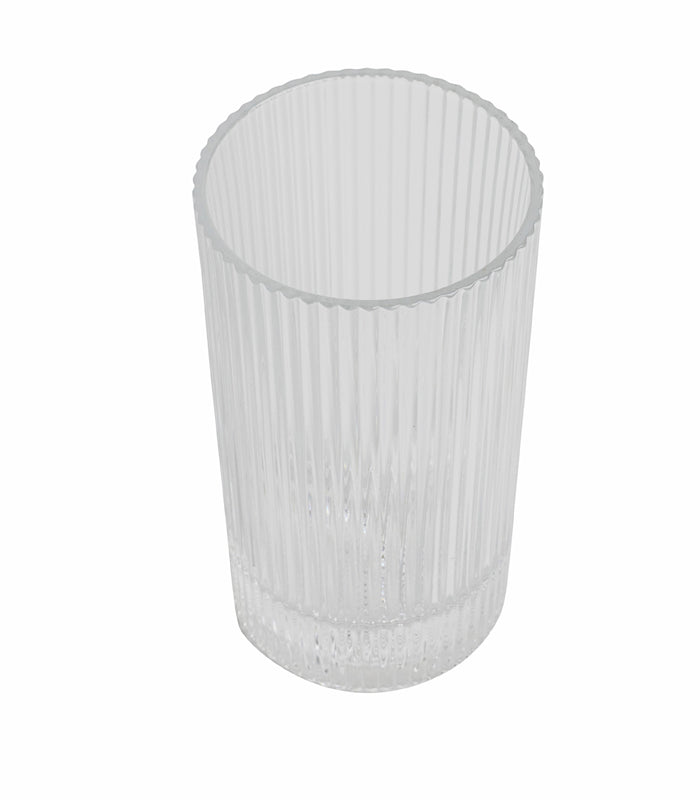 Combler ribbed Tall glasses - Set of 4