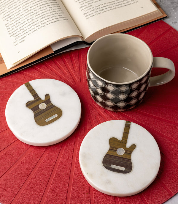 Guitar Coasters - Set of 2