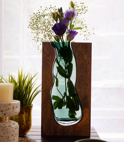 Nordic Log Vase