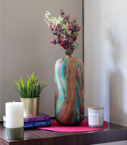 Northern light cylinder vase