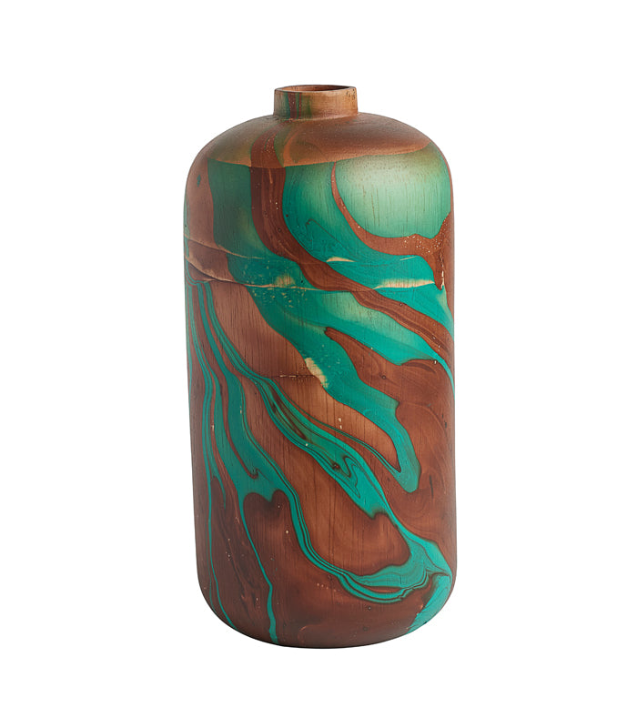 Northern light cylinder vase