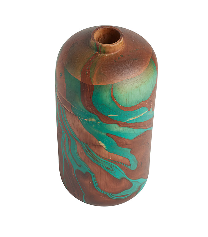 Northern light cylinder vase