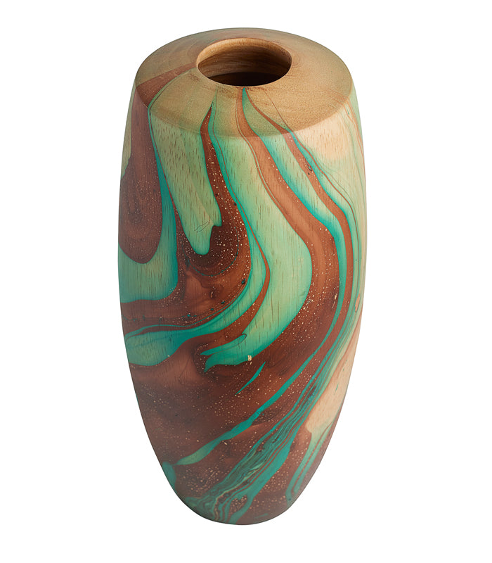 Northern light maple vase