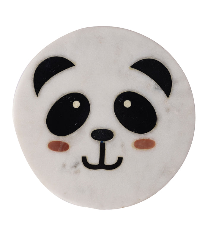 Panda Face Coasters