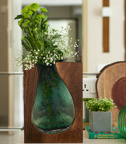 Scandic Log Vase