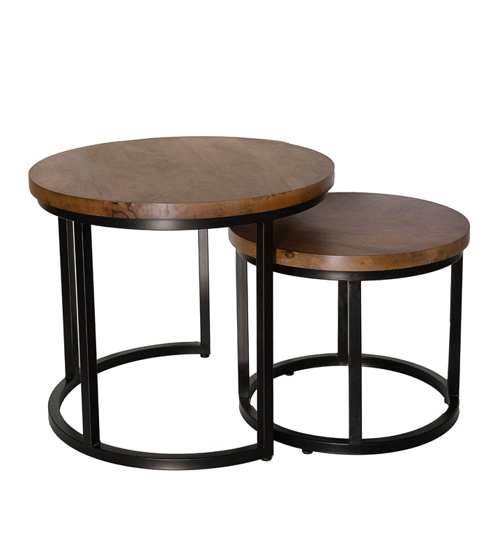 Twin Tables Set - Natural