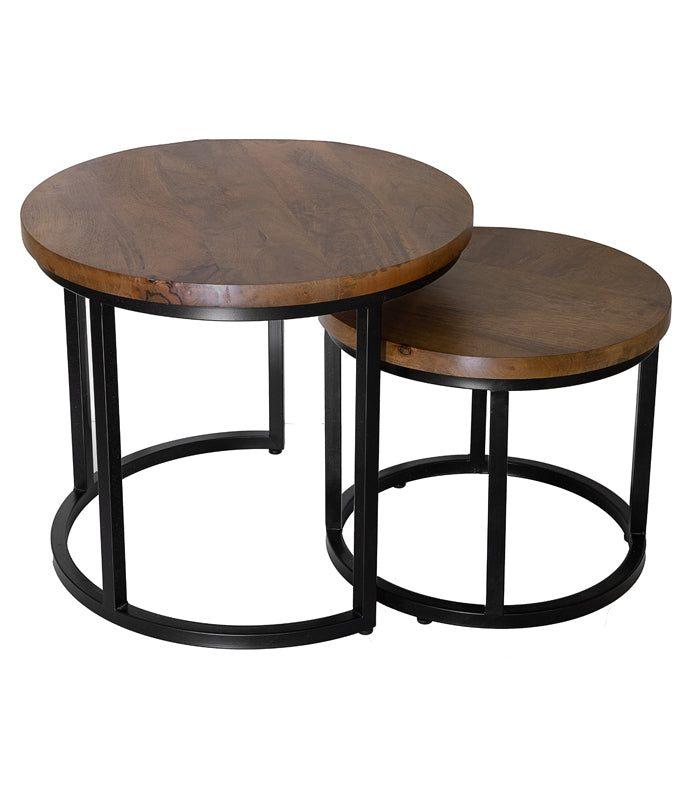 Twin Tables Set - Natural