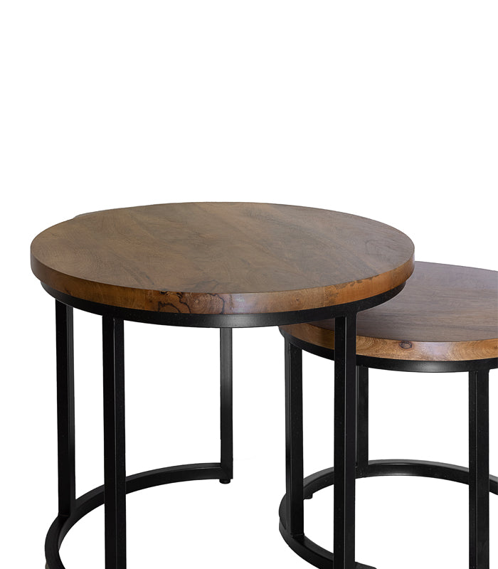 Twin Tables Set - Natural