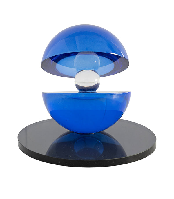 Cobalt Crystal Sculpture