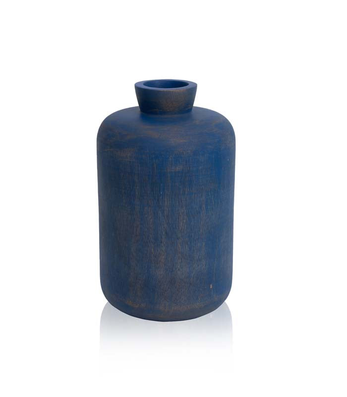 Cobalt Sand Vase